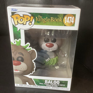 Funko POP! Disney Baloo The Jungle Book #1474 Vinyl Figure New