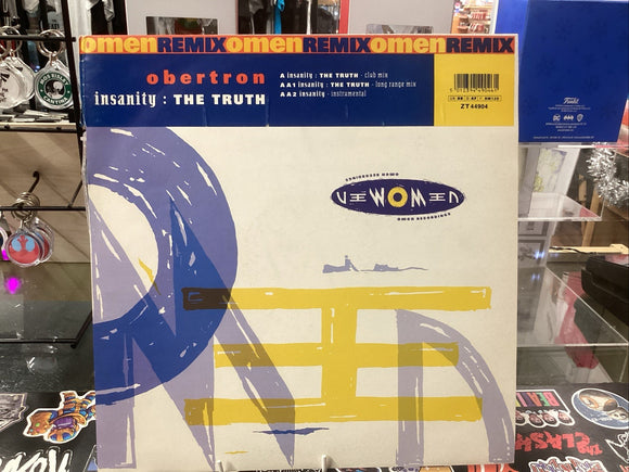 Obertron - Insanity  The Truth - Used Vinyl Record 12 - W5628z0