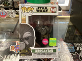 5" Funko Pop! Star Wars Krrsantan 548 Bobble-Head Flocked 2022 Summer Convention1
