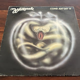 Whitesnake Come & Get It  1981 Uk 1st edition LBG30327 very good used condition0