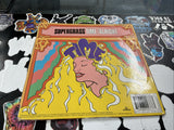 Supergrass Alright / Time UK 7" Orange Vinyl Gatefold PS1