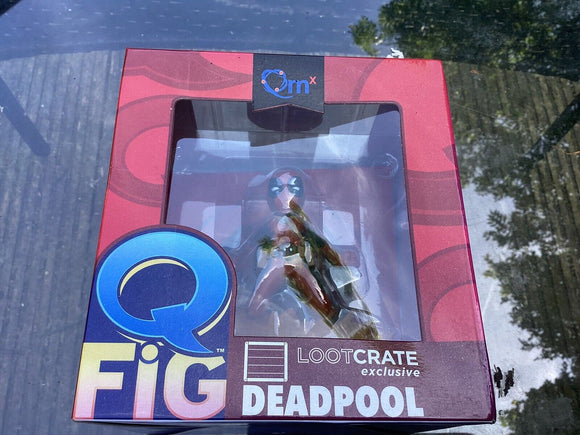 QFIG Deadpool Figure Lootcrate Exclusive Boxed