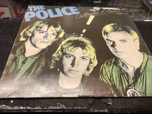 The Police Outlandos D'Amour A-10 B-12 LP Album Vinyl Record