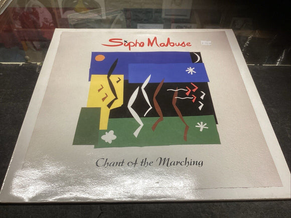 SIPHO MABUSE CHANT OF THE MARCHING LP WITH INNER SLEEVE 1989 UK