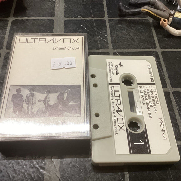 Ultravox Vienna original Chrysalis UK cassette tape album