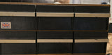 66 Cassette Tape Storage Cabinet 6 Drawer Wood Effect Vintage Retro Organiser0