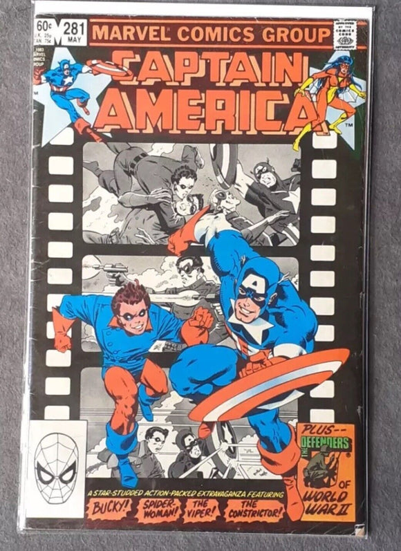 Captain America #281 Bronze Age Marvel Comic