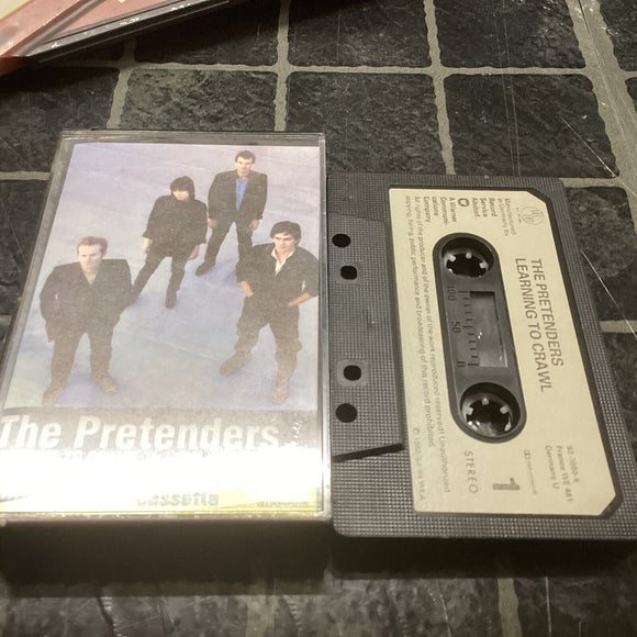 THE PRETENDERS learning to crawl ORIGINAL UK CASSETTE FREE POSTAGE