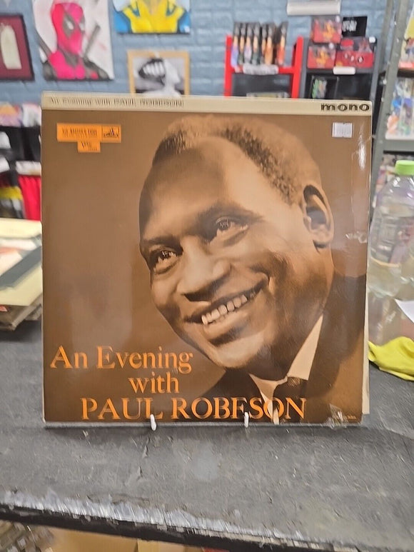 Vintage 33⅓ LP - An Evening With Paul Robeson - Verve HMV/EMI CLP 1415