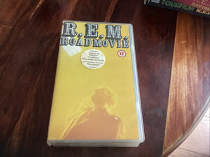 R.E.M. Road Movie Concert VHS Video Tape