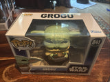 Funko Pop Star Wars The Mandalorian Grogu with Food #841 Vinyl Figure Brand New0