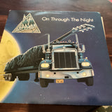 Def Leppard On Through The Night LP Vinyl Record 1980 Mercury SRM 1-38280