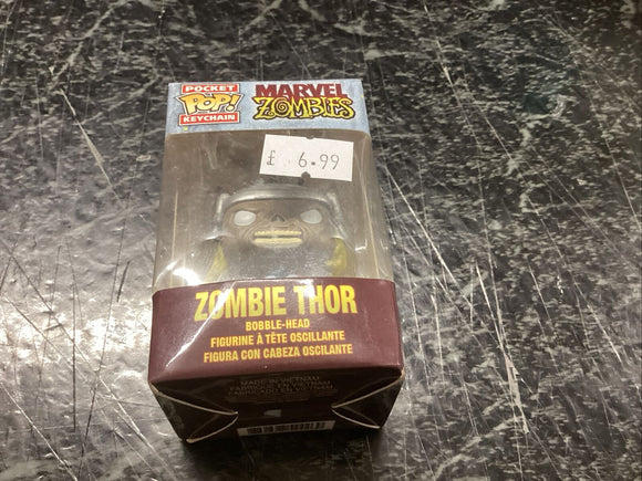 Marvel Zombies: Thor Funko Pocket Pop! Keychain
