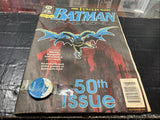 Batman Magazine #50 1991 FINE+ 6.5 with Penguin badge, Fleetway Editions0
