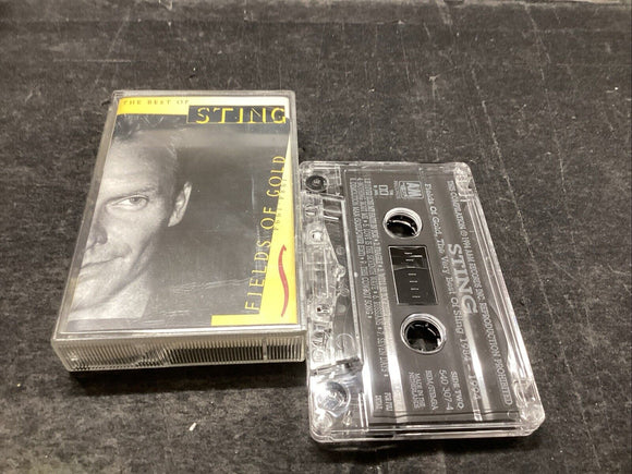 Sting – Fields Of Gold: The Best Of Sting 1984 - 1994 - Cassette Tape - 1994