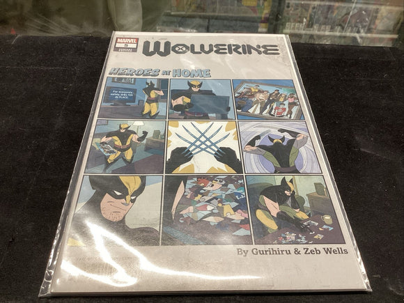 WOLVERINE HEROES AT HOME #5 GURIHIRU HEROES AT HOME VARIANT (2020) VF/NM MARVEL