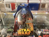Star Wars Revenge of Sith Utapaun Warrior 3.75" Action Figure # 53 on Card0