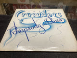 THE CRUSADERS - RHAPSODY AND BLUES LP 1980 OBI INSERT JAPAN MCA EX