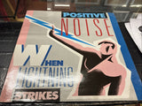 POSITIVE NOISE WHEN LIGHTNING STRIKES 12" 1983 dance mix - 0