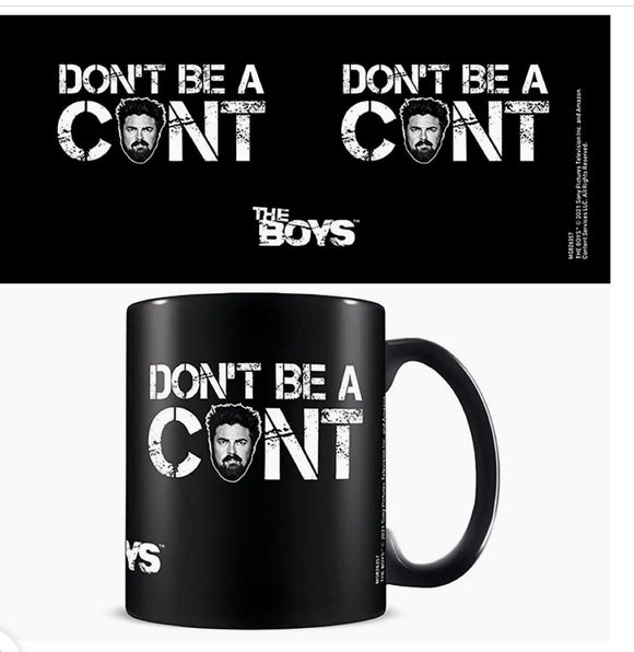 The Boys (C-Word) Black Coffee Mug Official Butcher