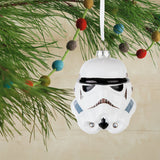 PREORDER DUE OCT Star Wars™ Glass Ornament - Stormtrooper Helmet