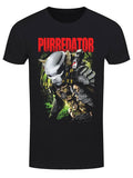 PREORDER DUE MID OCT Horror Cats Purredator Men's Black T-Shirt