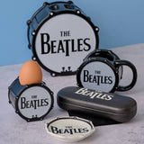 Shaped Drum Cookie Jar The Beatles Logo