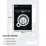 DOCTOR WHO CLASSIC 2026 A3 DELUXE CALENDAR