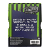 PREORDER DUE EARLY SEPT Beetlejuice Limited Edition Gravestone Ingot