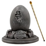 PREORDER DUE EARLY SEPT Jurassic Park Replica Egg & John Hammond Cane Set