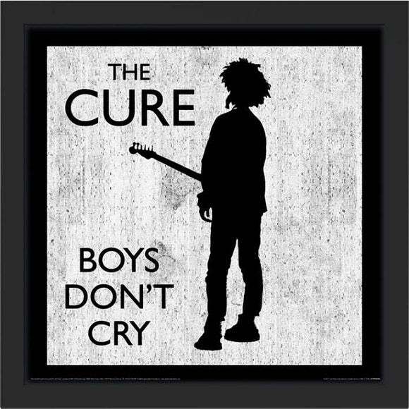 The Cure (Boys Don't Cry) Album Cover framed print