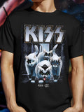 PREORDER KISS x Horror Cats Creatures Men's Black T-Shirt