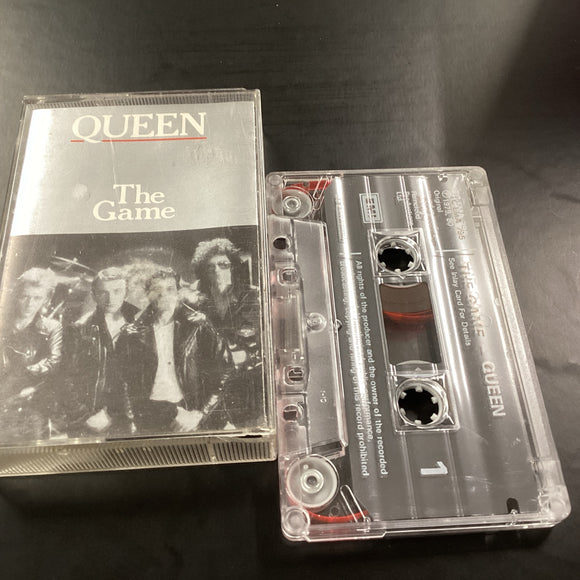 Queen The Game cassette tape