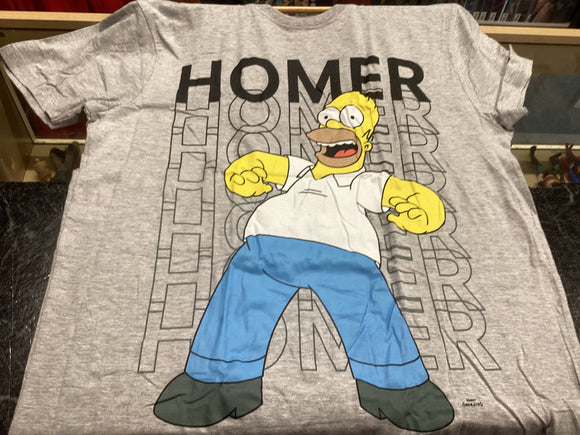 The Simpsons official Homer Simpson grey t shirt