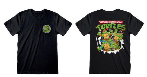 Teenage Mutant Ninja Turtles 40 years official t shirt