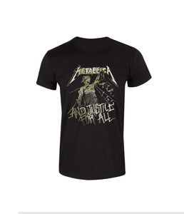 Metallica And justice for all  official t shirt