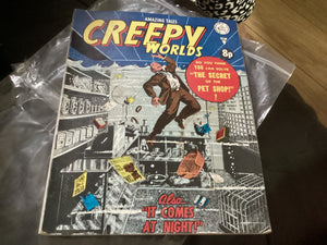 Amazing tales Creepy Worlds Alan Class 1972 #142