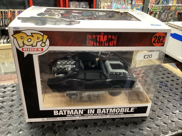 The Batman in Batmobile #282 funko pop ride