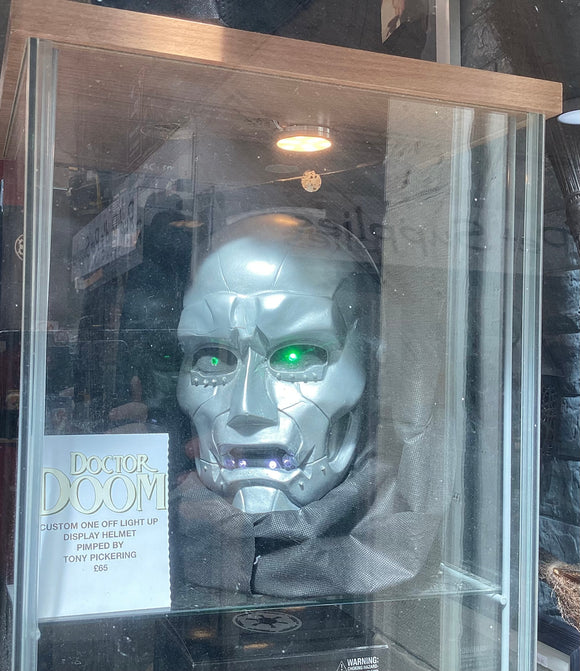 Doctor Doom led display helmet