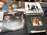 Seventies and eighties lps with water damaged covers lps fine tho from £5