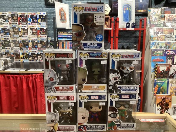 Marvel Funko pops preowned £5 each plus shipping