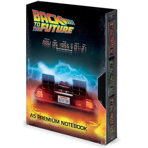 Back to the future  VHS notebook and stickers