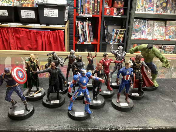 Marvel Eaglemoss figures loose