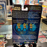 Star Wars 2002 Kit Fisto Jedi Master Action Figure Attack of the Clones Hasbro