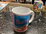 Barry Barbie parody mug