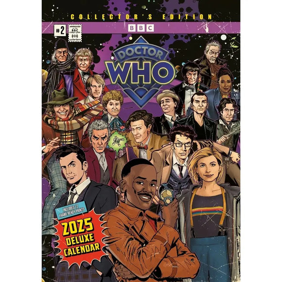 Doctor Who 2025 A3 deluxe calendar