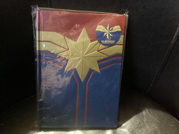 Captain Marvel hardback notepad