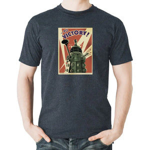 Dr Who Dalek Who to Victory t shirt