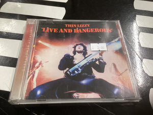 Thin Lizzy Live and Dangerous preowned cd