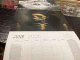 Dead Skelebrities calendar 2026
